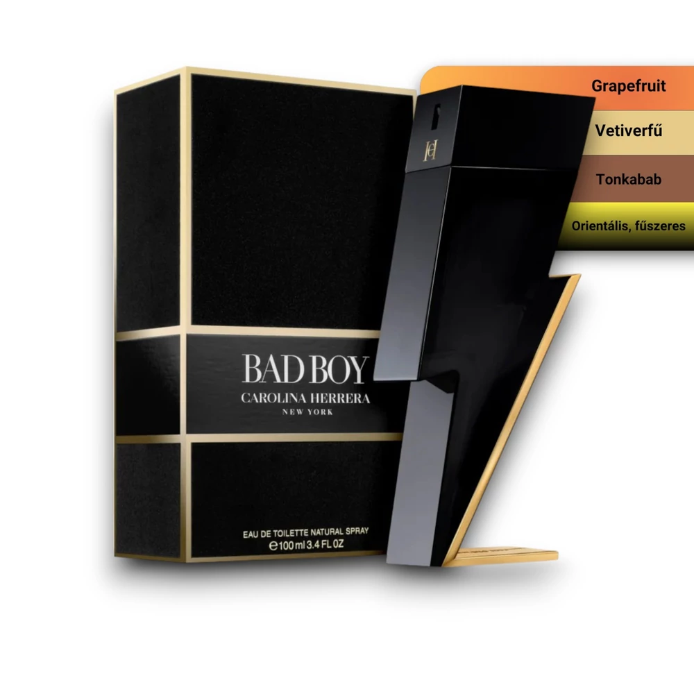 Kép 2/2 - Carolina Herrera - Bad Boy Eau de Toilette