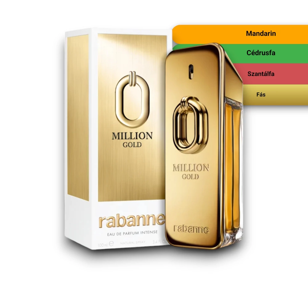 Kép 2/2 - Rabanne - Million Gold Eau de Parfum