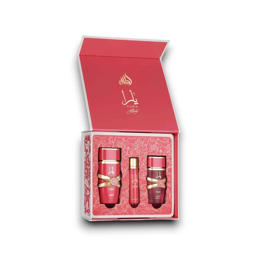 Lattafa - Yara Candy ajándékszett