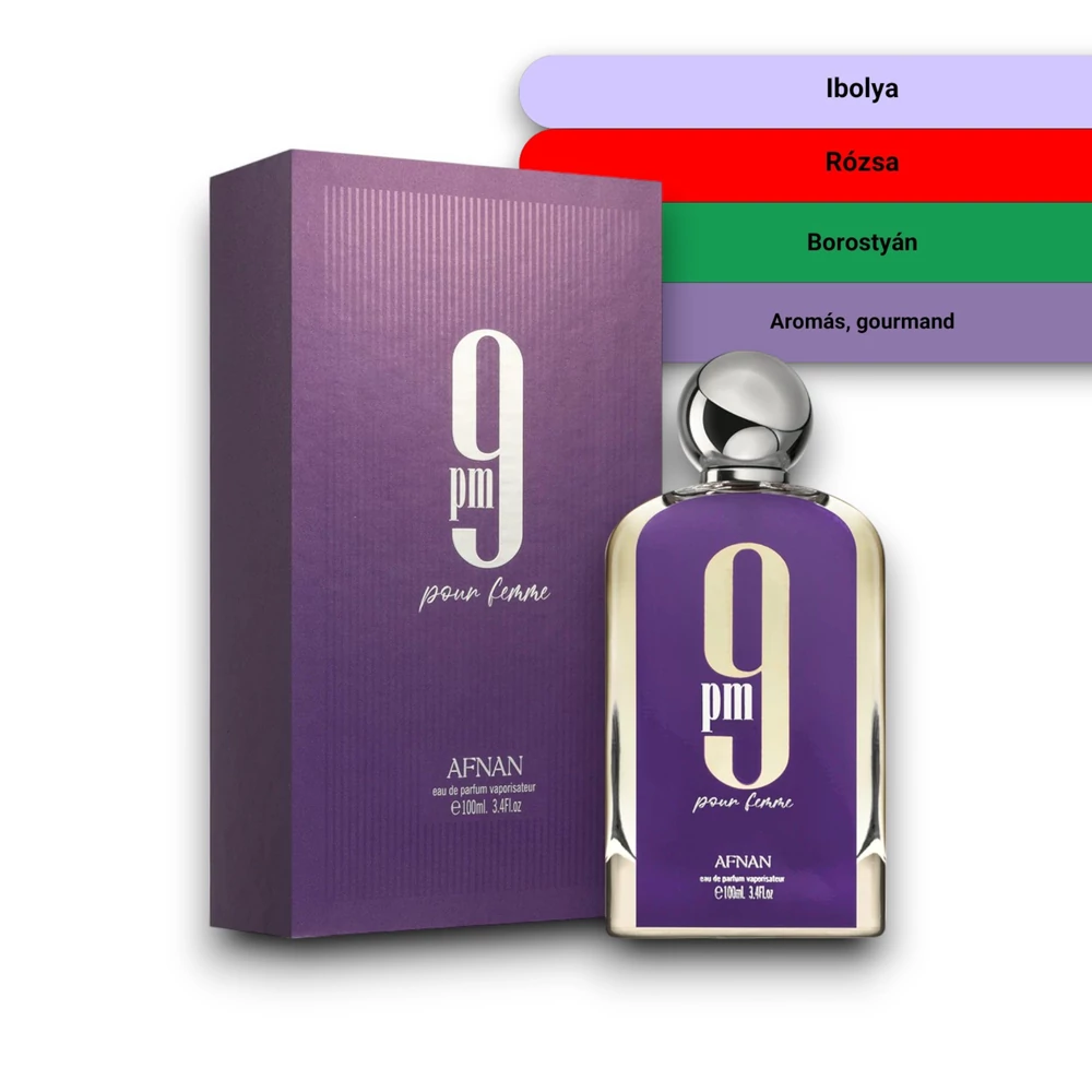 Kép 2/2 - Afnan - 9 PM Femme Eau de Parfum