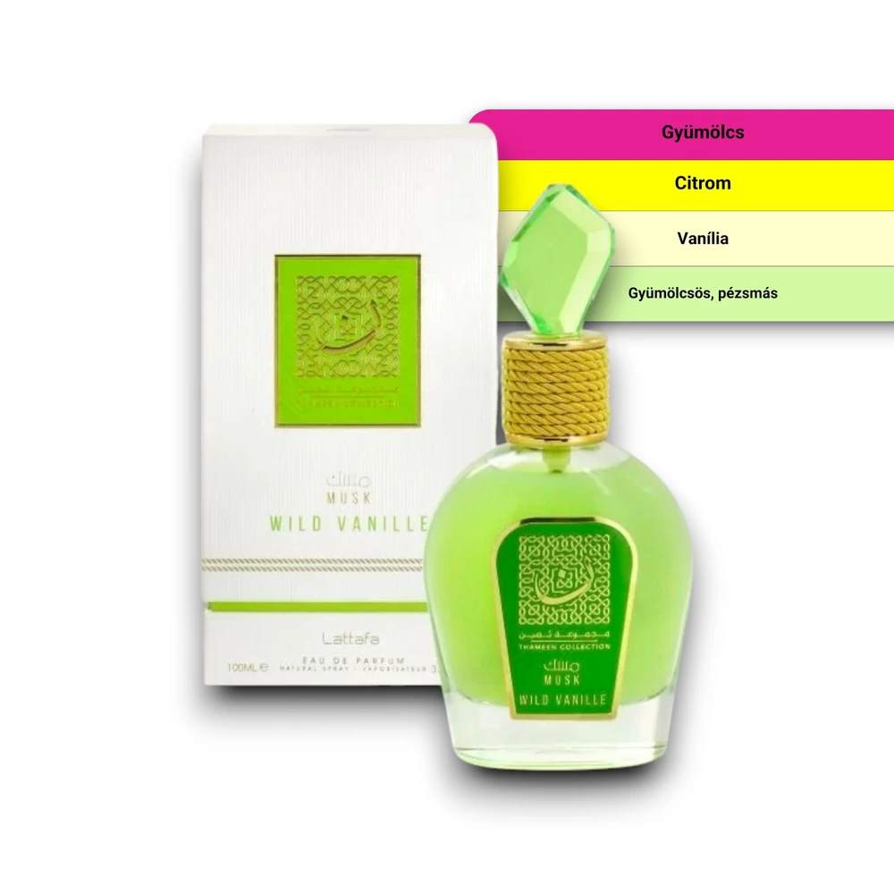Kép 2/2 - Lattafa - Thameen Collection Wild Vanille Eau de Parfum
