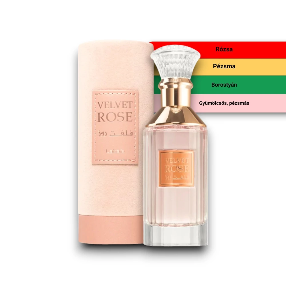 Kép 2/2 - Lattafa - Velvet Rose Eau de Parfum