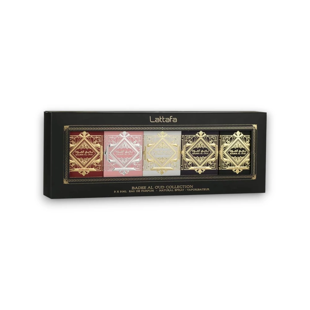 Lattafa - Badee Al Oud 5 x 5ml szett Eau de Parfum