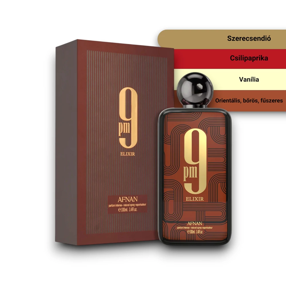 Kép 2/2 - Afnan - 9 PM Elixir Extrait de Parfum