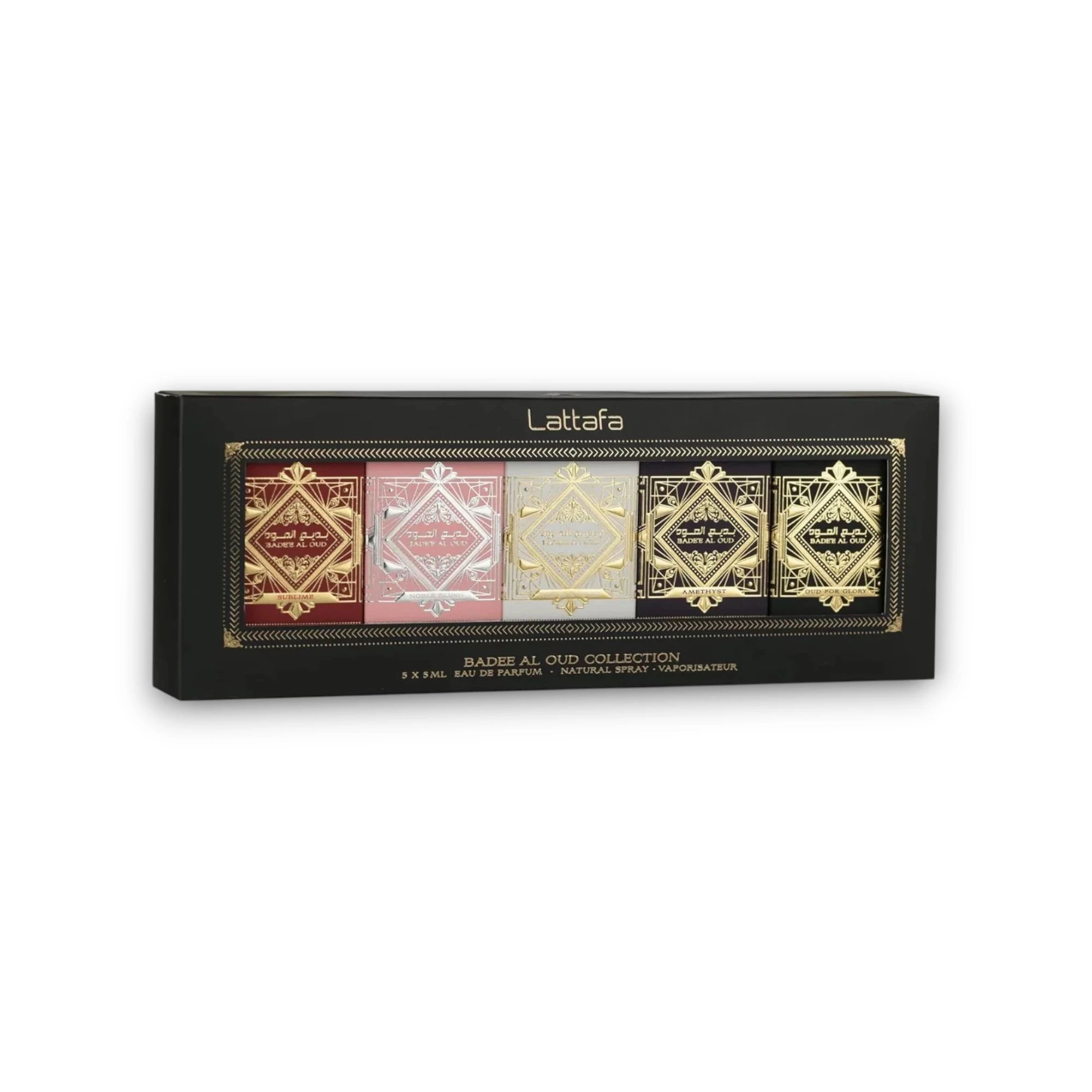 Lattafa - Badee Al Oud 5 x 5ml szett Eau de Parfum